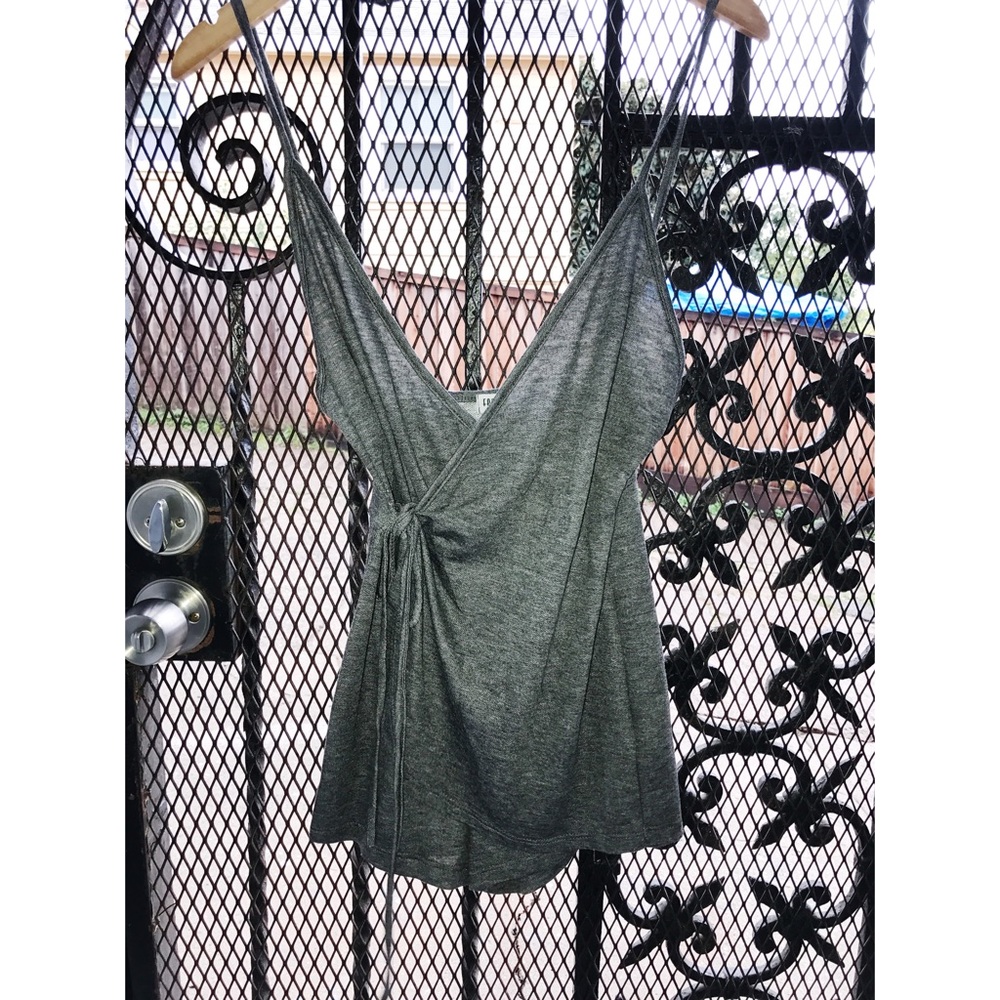 Wrap around romper